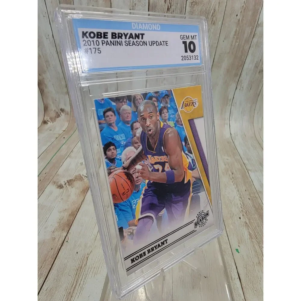 2010-11 Panini Season Update - #175 Kobe Bryant Diamond 10 GEM MT - Picture 3 of 5